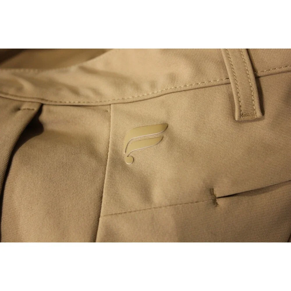 Fabletics Pants Mens Fits Tan The Only Performance Golf Chino Stretch 33
